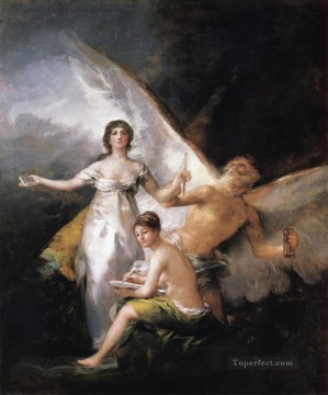  Goya Decoraci%c3%b3n Paredes - La verdad rescatada por el tiempo Francisco de Goya